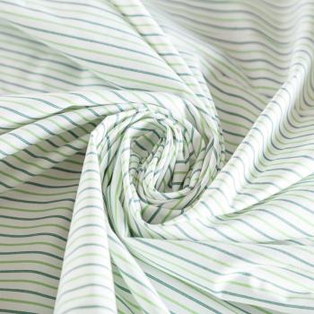 Хлопок рубашечный К21-934 белый принтованный