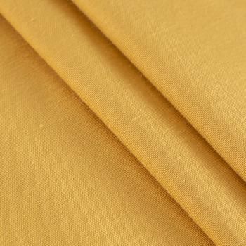 Ткань с водо- и грязеотталкивающей пропиткой 22-02-20695 темно-желтый однотонный