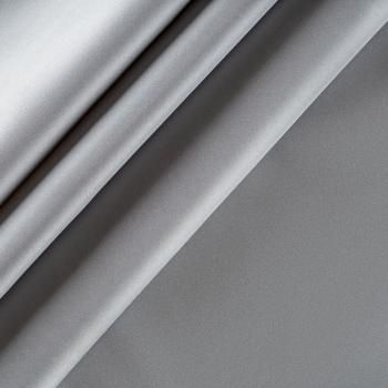 Ткань портьерная сатин h-300 см 16-02-00539 серый мох однотонный