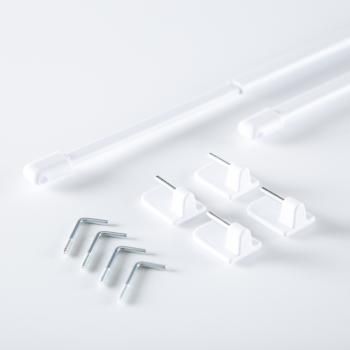 Мини-карниз "Кафе" 80-100 см 61.00.10.080 белый