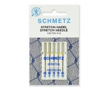 Иглы SCHMETZ для швейных машин № 65/75/90 стрейч 5 шт 1604100261