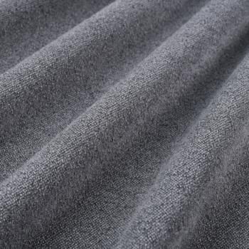 Ткань мебельная шенилл 22-02-10470 голубой камень однотонный