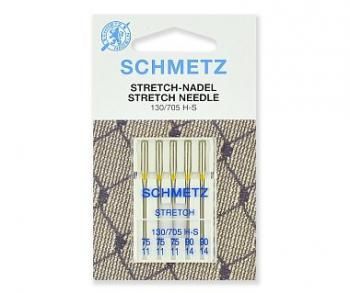 Иглы SCHMETZ для швейных машин № 75/90 стрейч 5 шт 0708258