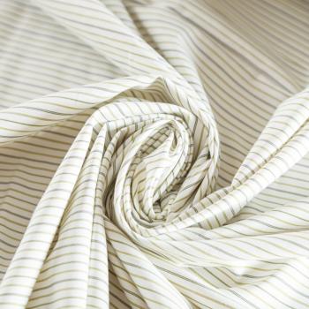 Хлопок рубашечный К21-936 белый принтованный