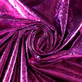 Трикотаж лазер 034-09244 фуксия