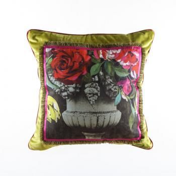 Наволочка 41х41 см декоративная на молнии 473324 