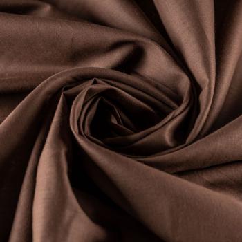 Хлопок-вуаль К28-386 орехово-коричневый однотонный