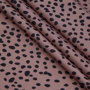 Вискоза "Лоренцо" стрейч 036-17674 розовый антик принтованный