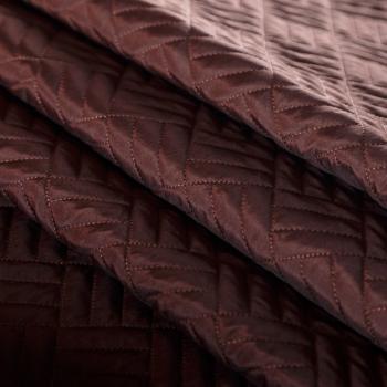 Ткань курточная 033-06564 шоколадный однотонный