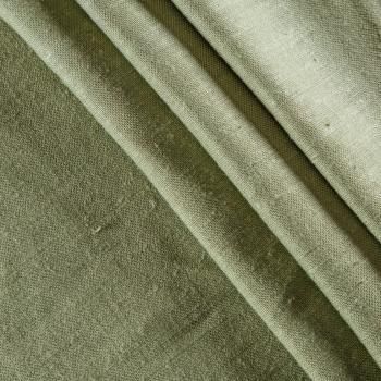 Лен-шелк 035-12201 фисташковый однотонный