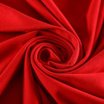 Футер с начесом 062-03168 темно-красный однотонный