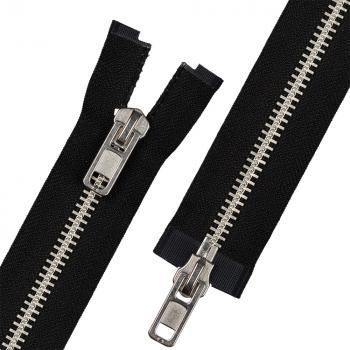 Молния металл Gamma 85 см тип 8 двухзамк. р/м черный ZIP8N-2-85-310 