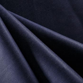 Джинс 015-08111 чернильный синий однотонный