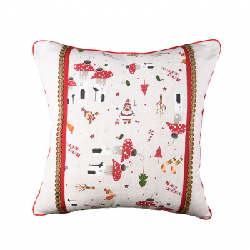 Наволочка 50х50 см декоративная на молнии 516809