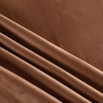 Замша искусственная 018-05647 корица однотонный