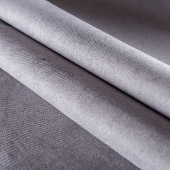 Ткань мебельная микрошенилл 22-02-00759 серый однотонный