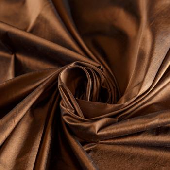 Дикий шелк 016-04736 коричневый однотонный