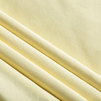 Замша искусственная 018-02360 банановый однотонный