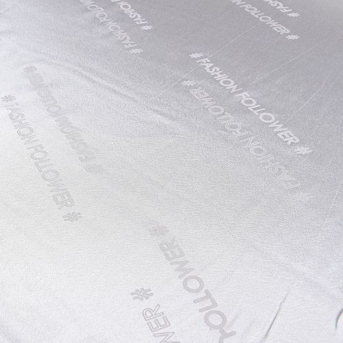 Вискоза атласная 009-11817 молочный жаккардовый