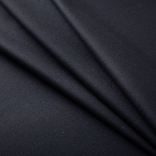 Шерсть костюмная 025-20374 черный однотонный