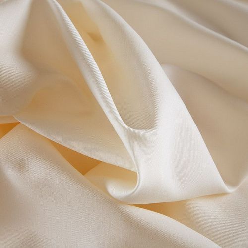 Шерсть костюмная Hermes 025-16096 сливочный однотонный