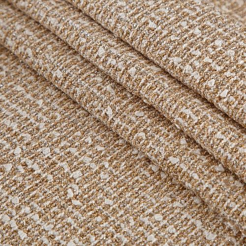 Твид с люрексом дублированный Dolce&Gabbana 052-16562 бежевый
