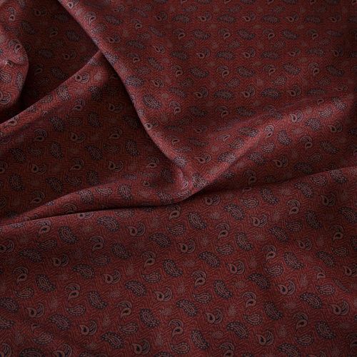 Шерсть плательная Etro 066-19090 винный принтованный
