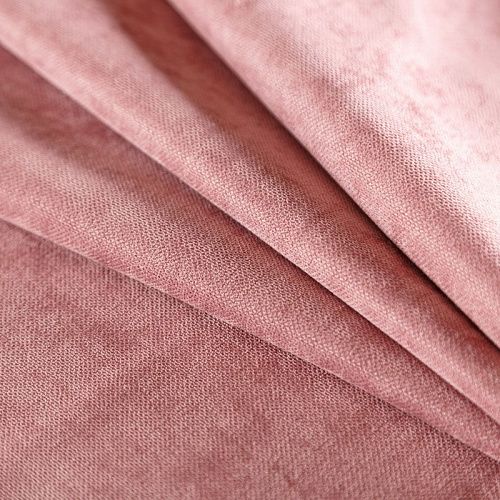 Ткань портьерная канвас 14-02-05037 розовый антик однотонный