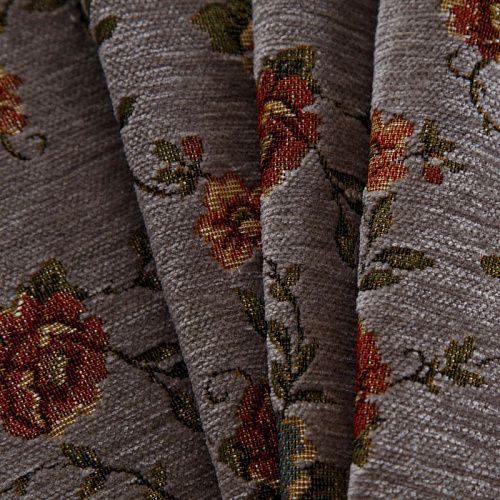 Гобелен 22-02-14481 серый принтованный