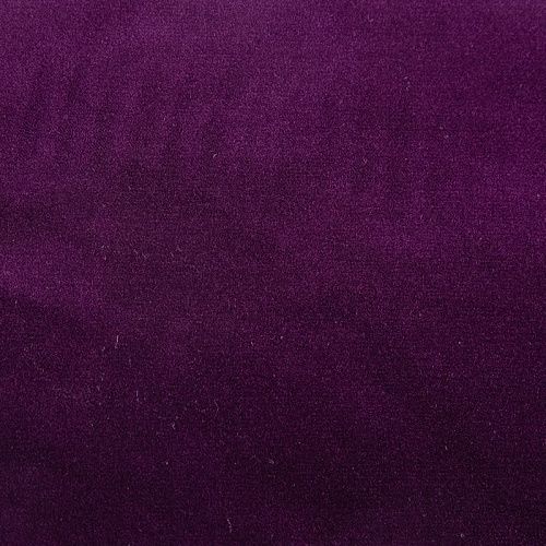 Бархат хлопковый 002-20033 пурпурный однотонный