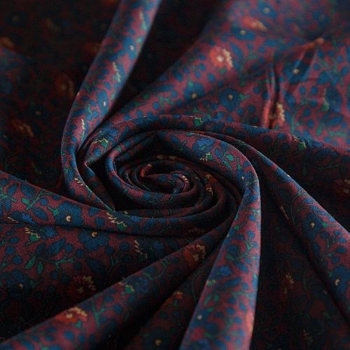 Батист Liberty 003-16367 винный принтованный
