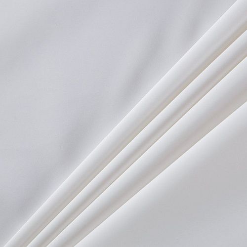 Ткань плащевая 042-15536 белый однотонный