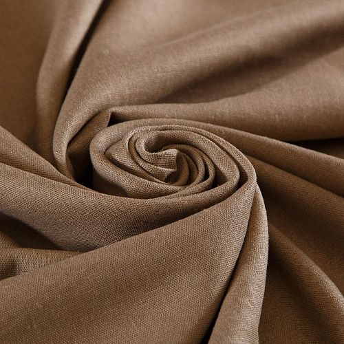 Лен-вискоза стрейч 035-18750 бежевый