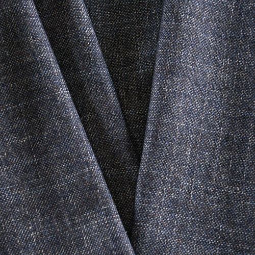 Ткань костюмная 025-11998 темно-синий деним однотонный