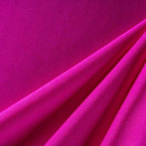 Шелк синтетический стрейч К1-390 пурпурная фиалка однотонный