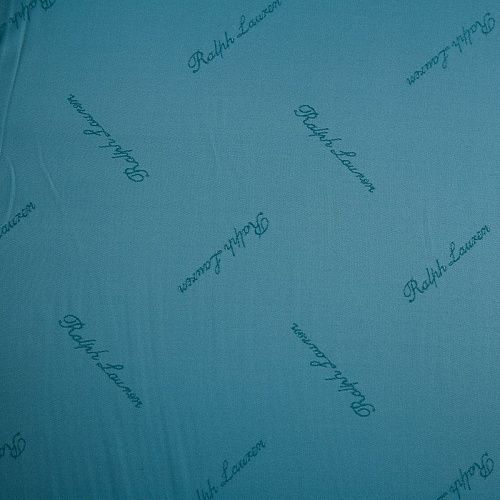 Ткань подкладочная 045-10893 пыльно-бирюзовый жаккардовый