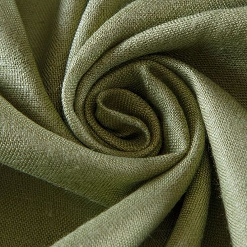 Лен-шелк 035-12201 фисташковый однотонный