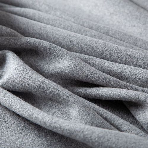 Трикотаж шерстяной вязаный 056-19820 песочный однотонный