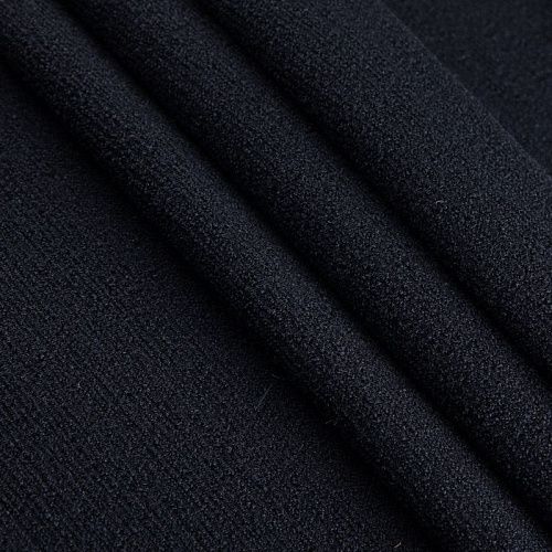 Шерсть двойная 066-20246 черный однотонный