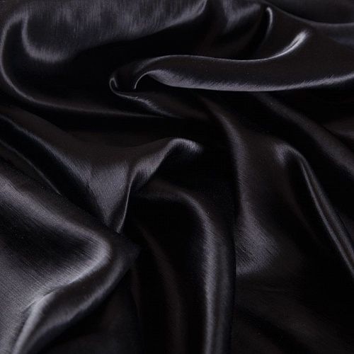 Лен-вискоза Ralf Lauren 035-16320 черный однотонный