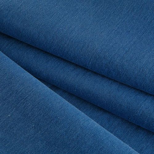 Джинс стрейч 015-17156 сине-голубой однотонный