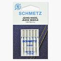 Иглы SCHMETZ для швейных машин № 110/18 джинс 5 шт 0708143