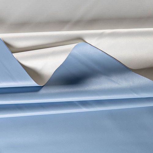 Экокожа 1120-341-070-0055 Col.5 светло-голубой однотонный