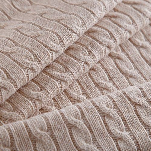 Трикотаж вязаный 056-16672 светло-бежевый