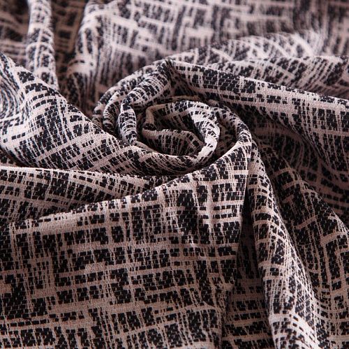 Креп 026-12203 нежно-розовый принтованный