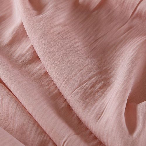 Ткань плательно-рубашечная 049-17564 пудрово-розовый однотонный