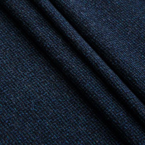 Ткань костюмная 025-16719 черно-синий