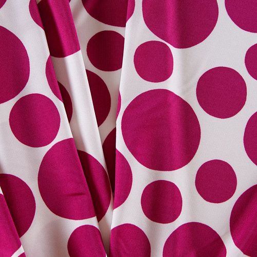 Трикотаж масло 056-12528 белый принтованный