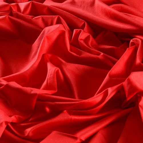 Трикотаж 056-12105 красный однотонный