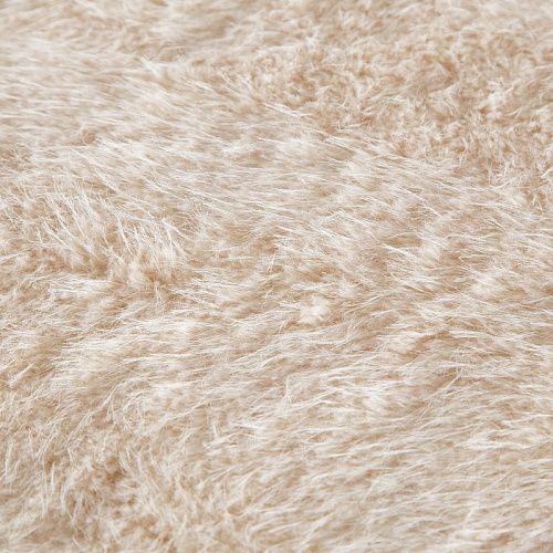Мех искусственный на трикотажной основе 037-20749 бежевый